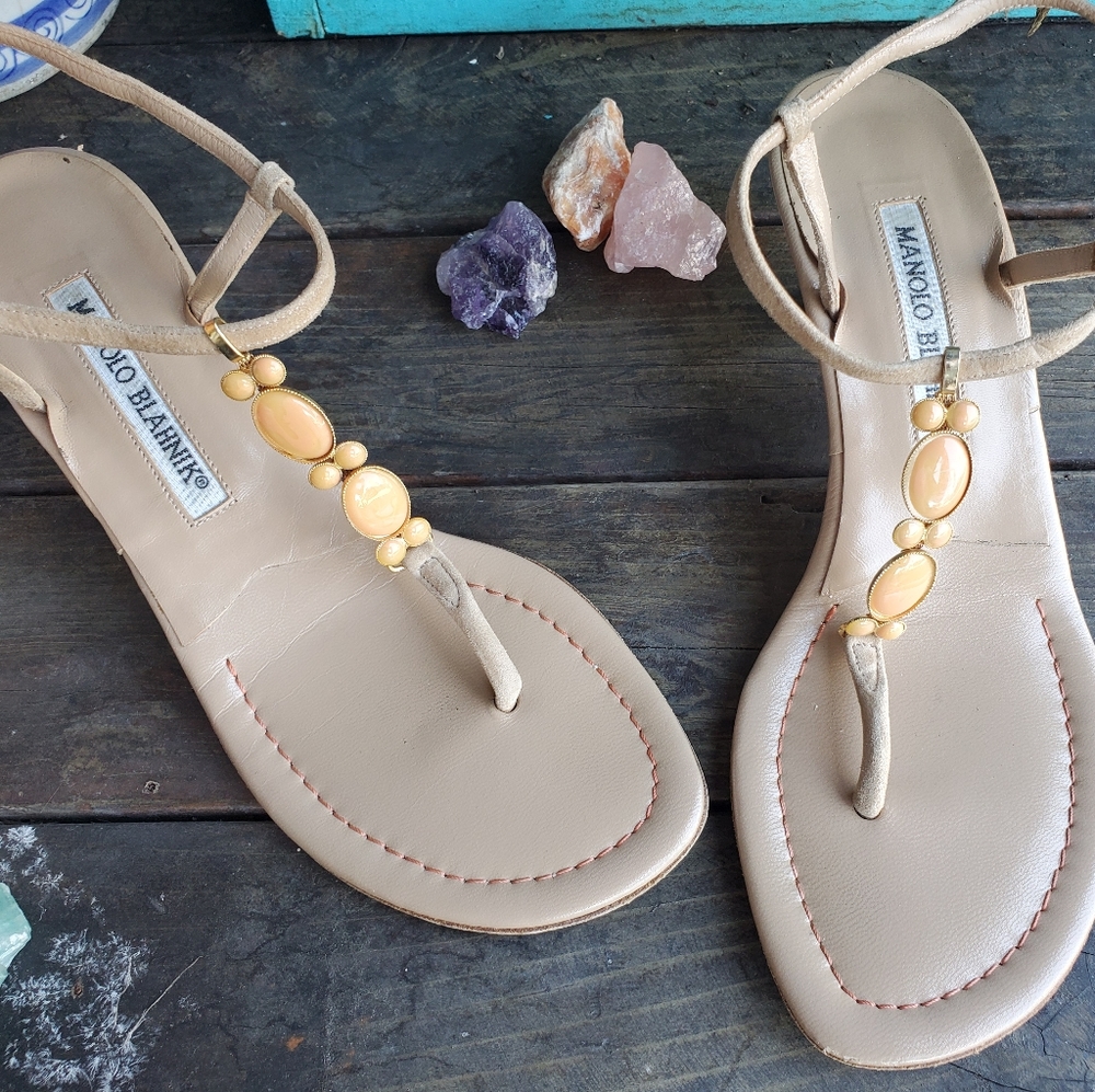 MANOLO BLAHNIK Sandal Heels